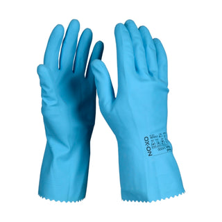 12 stk. OX-ON gummihandske i latex |Food basic 14000