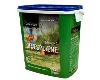 GroGreen natural græsplænegødning | 7,5 kg
