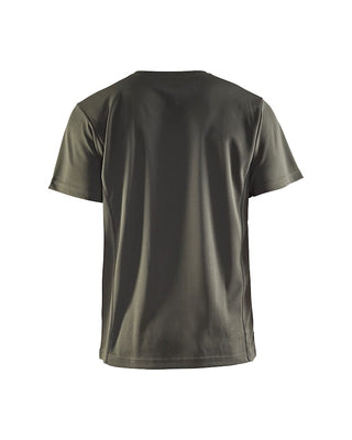 Grøn UV T-shirt bagfra