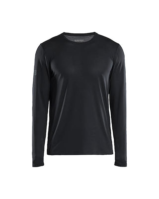UV t-shirt med lange ærmer i sort