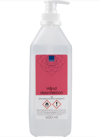 Håndsprit i GEL form | 600 ml