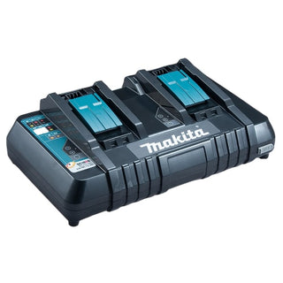 Makita DC18RD dobbeltoplader – oplad to batterier samtidig