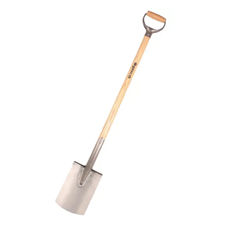 Havespade, lang, forstærket model