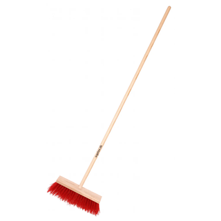 Kost Galax 35 cm. (17-rk.) røde nylonhår m/skaft