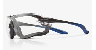 Sikkerhedsbrille med indvendig tætning, hovedrem & UV beskyttelse