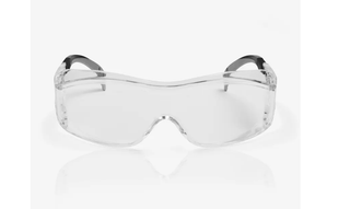Sikkerhedsbrille til brug uden på almindelige briller