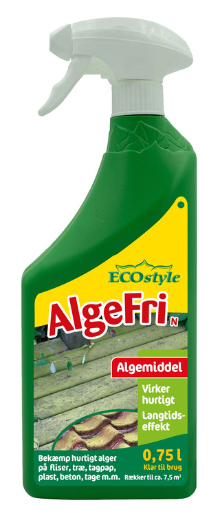 Ecostyle AlgefriN klar til brug | 750 ml | Det eneste godkendte algemiddel