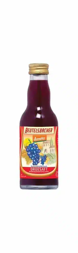 Økologisk druesaft Beutelsbacher 200 ml.