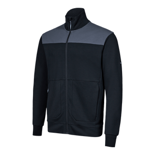 Engel Entire herre sweat cardigan med krave