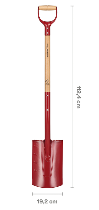 Classic Havespade Fiskars m/ lang skaft (155L)