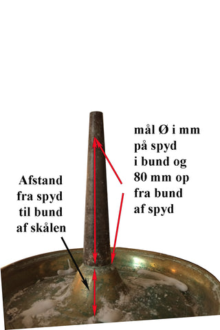 Olie alterlys Ø 70 mm